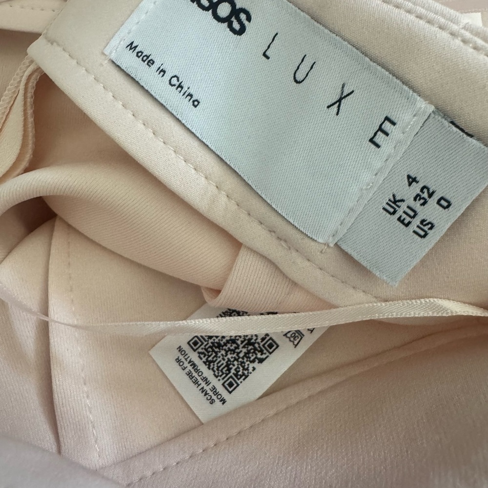 ASOS Luxe Blush Bottom